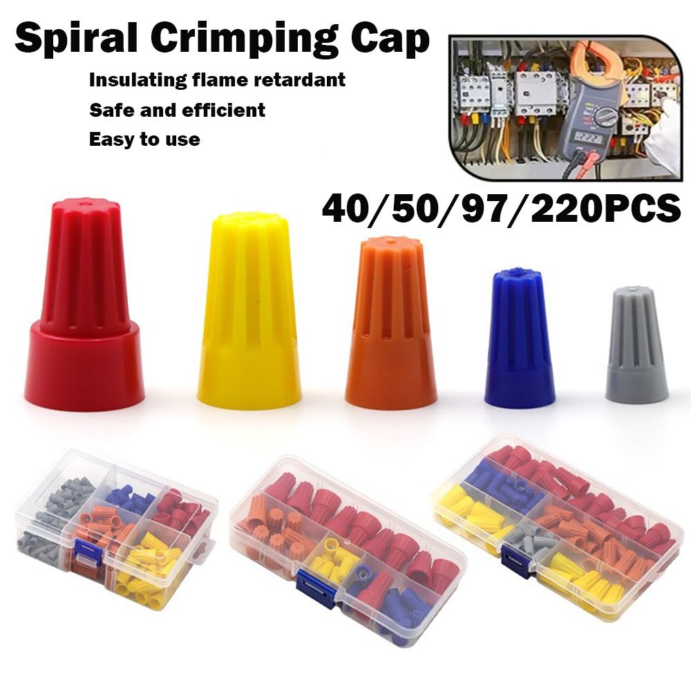Wire Connector Cap - Quick Wire Connector Nut Insulated Wire