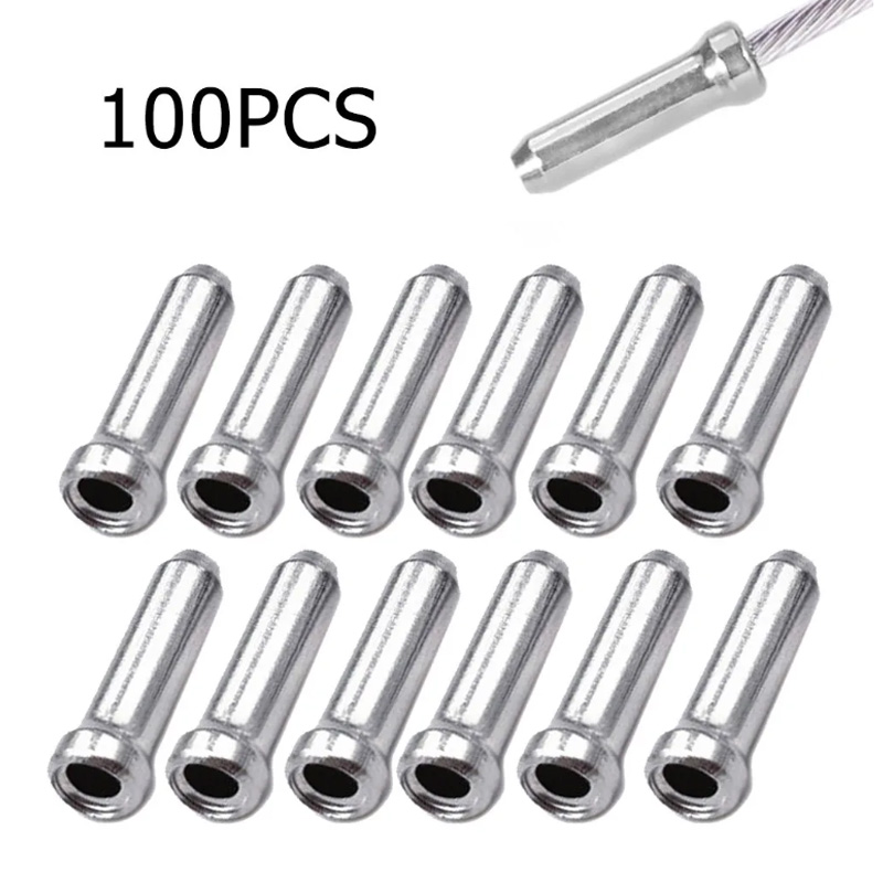 100pcs Bicycle Brake Shifter C - đánh giá và giá Wire Connector Cap