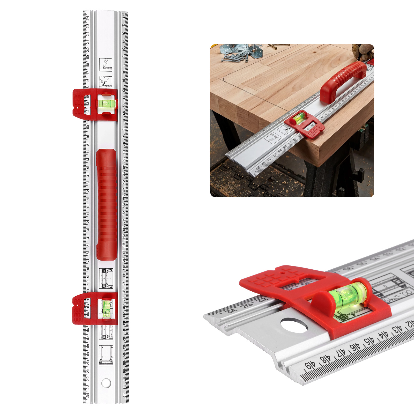 Aluminum Level Ruler Sliding G - đánh giá và giá Home Improvement Mark