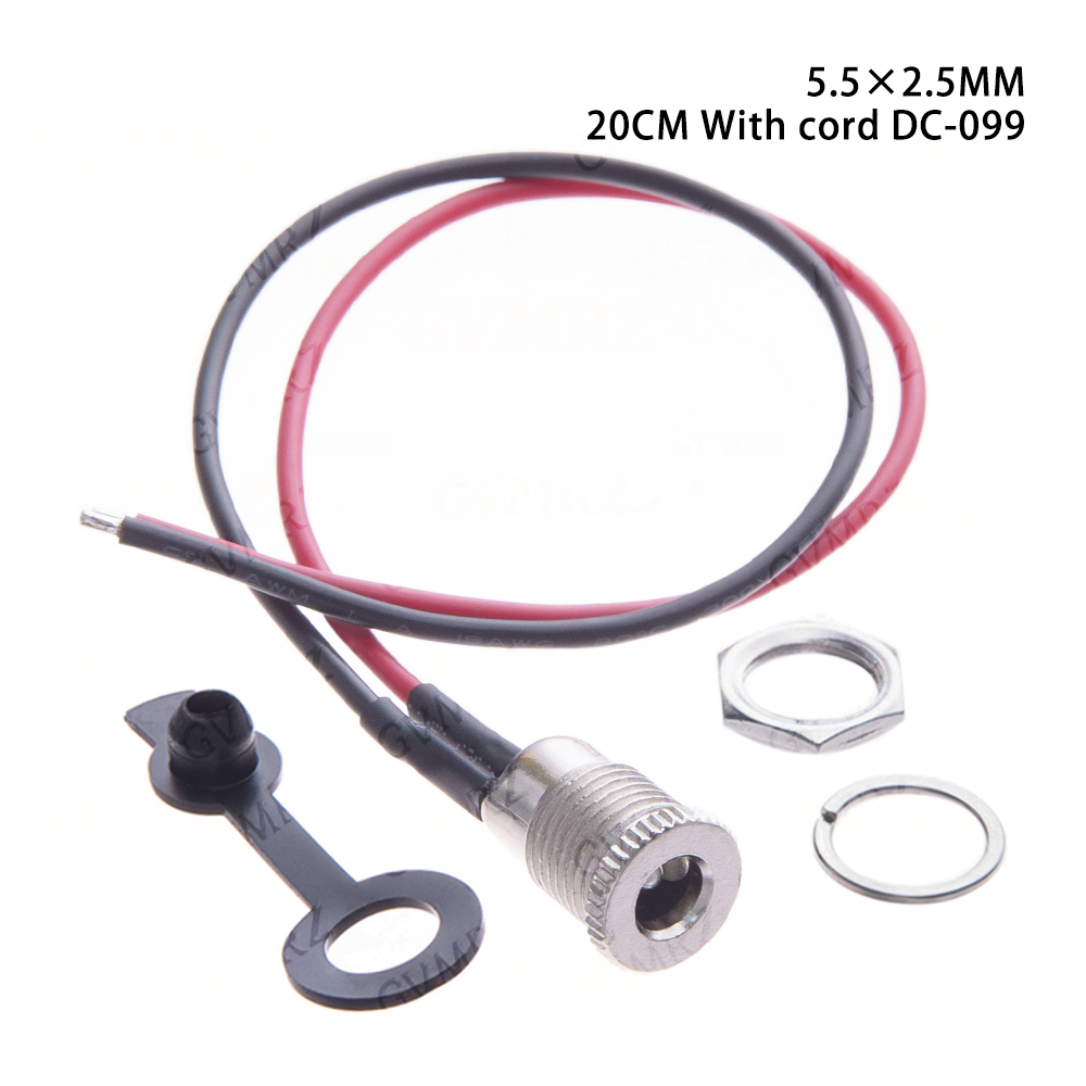 1Pair 5.5x2.1/5.5 x 2.5 DC Pow - đánh giá và giá Wire Connector Cap