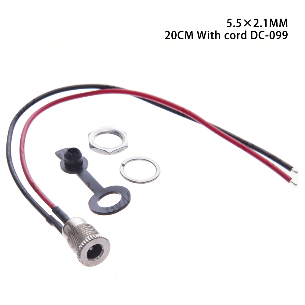 1Pair 5.5x2.1/5.5 x 2.5 DC Pow - đánh giá và giá Wire Connector Cap